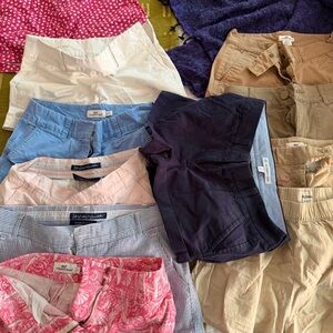 Vineyard Vines Pink and White Patterned Women's Shorts